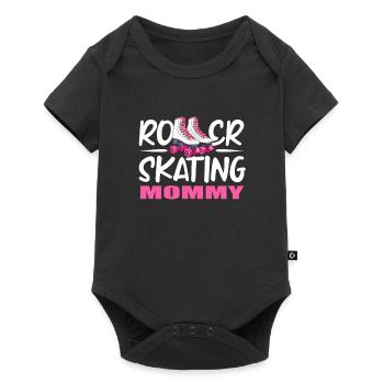 Patins à roulettes Running Rollers - Body à manches courtes Premium Bébé - noir - Devant