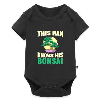 Bonsaï - Body à manches courtes Premium Bébé - noir - Devant