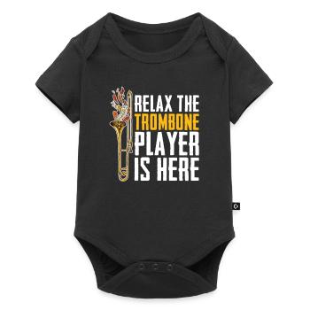 Jazz - Body à manches courtes Premium Bébé - noir - Devant