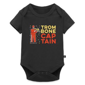 Trombone - Body à manches courtes Premium Bébé - noir - Devant