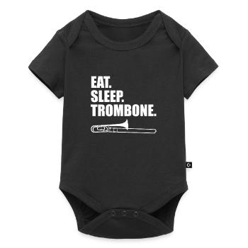 Trombone - Body à manches courtes Premium Bébé - noir - Devant