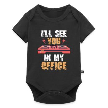Tontechniker Sound Audio Engineer - Baby Premium Kurzarmbody - Schwarz - Vorne