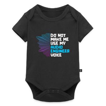 Tontechniker Sound Audio Engineer - Baby Premium short-sleeve bodysuit - black - Front