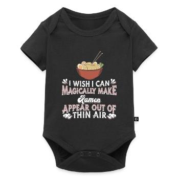 Ramen Japon Kawaii Anime - Body à manches courtes Premium Bébé - noir - Devant