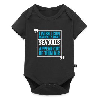 Seagull Seagull - Baby Premium short-sleeve bodysuit - black - Front