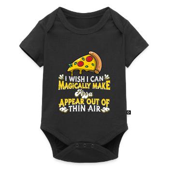 Pizza - Body à manches courtes Premium Bébé - noir - Devant