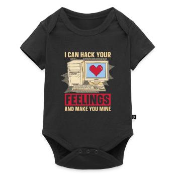 Programmierer Coder Software Entwickler - Baby Premium Kurzarmbody - Schwarz - Vorne