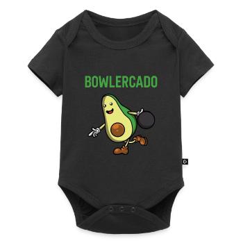 Bowling - Baby Premium Kurzarmbody - Schwarz - Vorne