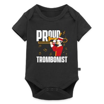 Trombone - Body à manches courtes Premium Bébé - noir - Devant