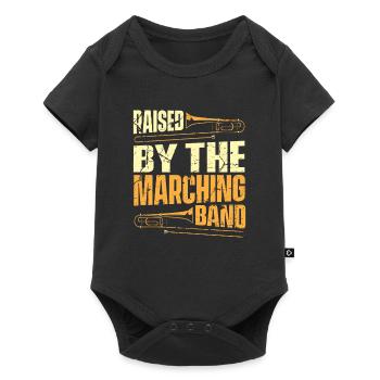 Posaune - Baby Premium Kurzarmbody - Schwarz - Vorne