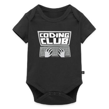 Programmierer Coder Software Entwickler - Baby Premium Kurzarmbody - Schwarz - Vorne