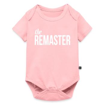 The Remaster Partnerlook Master / Remaster - Baby Premium Kurzarmbody - Rosa - Vorne