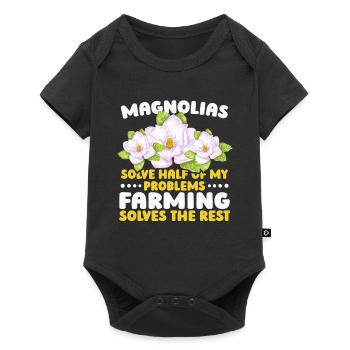 Farmer Farmer Agriculture - Baby Premium short-sleeve bodysuit - black - Front
