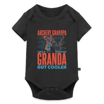 Archer Archery Arrow Archery Archery - Baby Premium short-sleeve bodysuit - black - Front