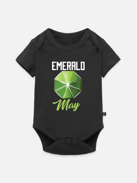 Edelsteine - Baby Premium Kurzarmbody - Schwarz