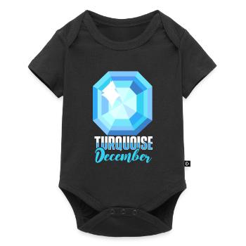 Pierres précieuses - Body à manches courtes Premium Bébé - noir - Devant