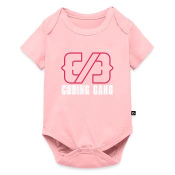 Programmer Coder Software Developer - Baby Premium short-sleeve bodysuit - rose - Front