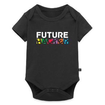 Programmierer Coder Software Entwickler - Baby Premium Kurzarmbody - Schwarz - Vorne