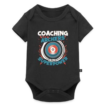 Archer Archery Arrow Archery Archery - Baby Premium short-sleeve bodysuit - black - Front