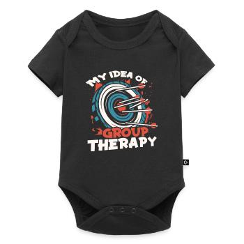 Archer Archery Arrow Archery Archery - Baby Premium short-sleeve bodysuit - black - Front