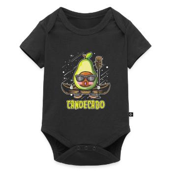 Canoe Boat Canoeists - Baby Premium short-sleeve bodysuit - black - Front