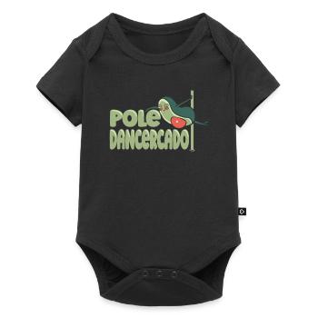 Pole Dance Pole Fitness - Body à manches courtes Premium Bébé - noir - Devant