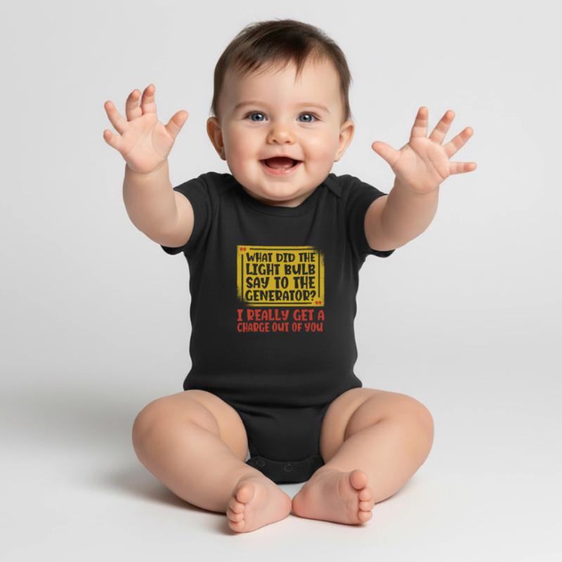 Electrician Electrical Engineer Electronics Technician Baby Premium short-sleeve bodysuit