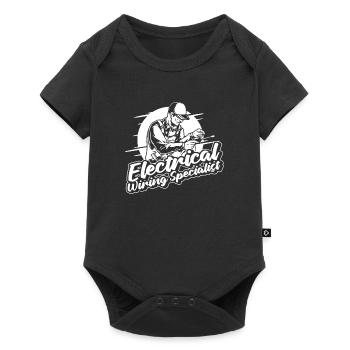 Électricien Ingénieur électricien Technicien en électronique - Body à manches courtes Premium Bébé - noir - Devant