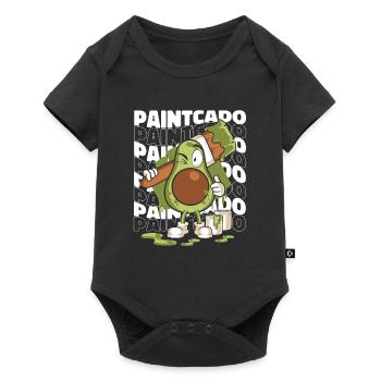 Peintre Varnisher Compagnon Maître Peintre - Body à manches courtes Premium Bébé - noir - Devant