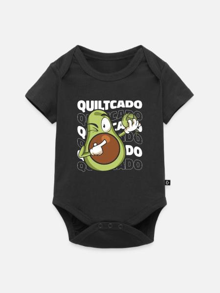 Nähen Quilting Quilten - Baby Premium Kurzarmbody - Schwarz