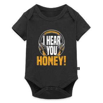 Tontechniker Sound Audio Engineer - Baby Premium Kurzarmbody - Schwarz - Vorne