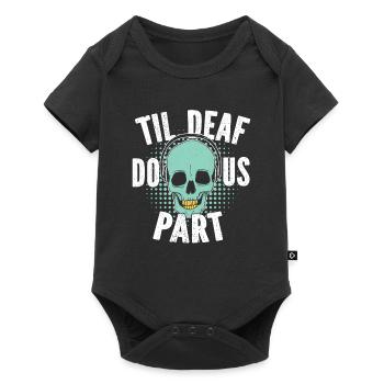 Tontechniker Sound Audio Engineer - Baby Premium Kurzarmbody - Schwarz - Vorne