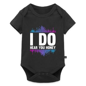 Tontechniker Sound Audio Engineer - Baby Premium Kurzarmbody - Schwarz - Vorne