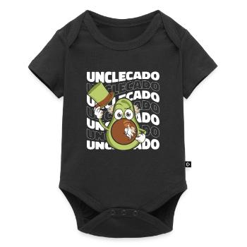 Uncle - Baby Premium short-sleeve bodysuit - black - Front