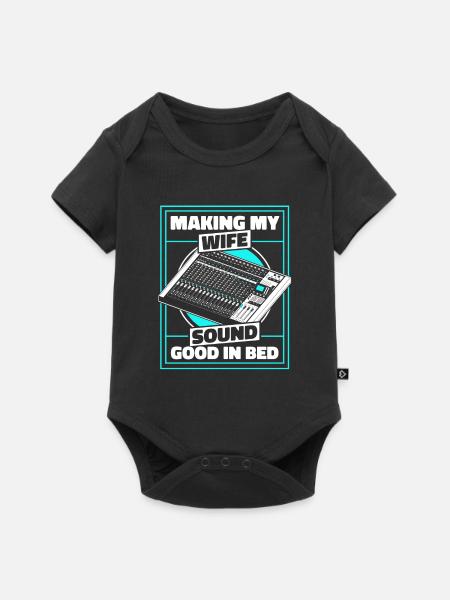 Tontechniker Sound Audio Engineer - Baby Premium Kurzarmbody - Schwarz