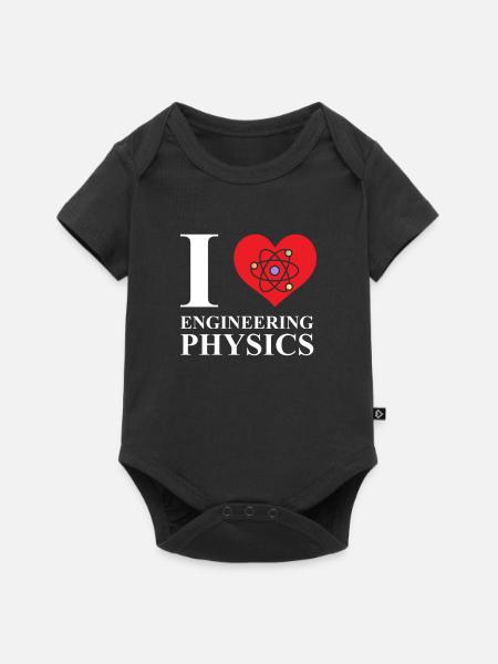 Physik Physiker - Baby Premium Kurzarmbody - Schwarz