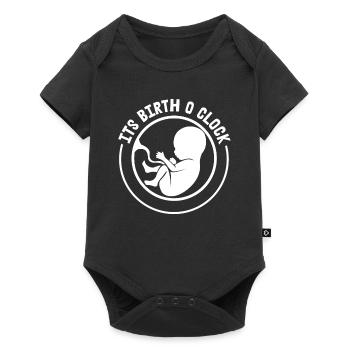 Midwife ObstetricIan - Baby Premium short-sleeve bodysuit - black - Front