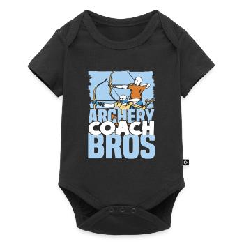 Archer Archery Arrow Archery Archery - Baby Premium short-sleeve bodysuit - black - Front