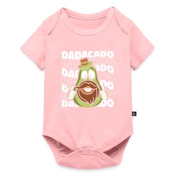 Père Papa - Body à manches courtes Premium Bébé - rose - Devant