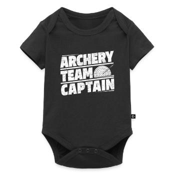 Tir à l’arc Tir à l’arc Archer - Body à manches courtes Premium Bébé - noir - Devant