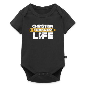 Teacher of Religion Religious Education - Baby Premium short-sleeve bodysuit - black - Front