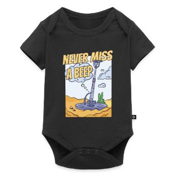 Prospectors Digging Treasure - Baby Premium short-sleeve bodysuit - black - Front