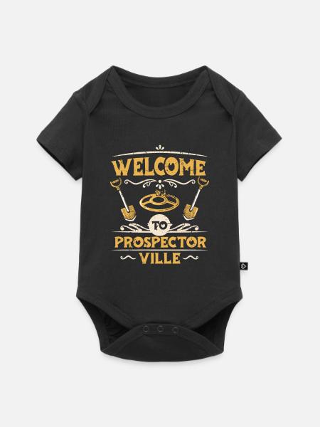 Schürfer Schürfen Schatz - Baby Premium Kurzarmbody - Schwarz