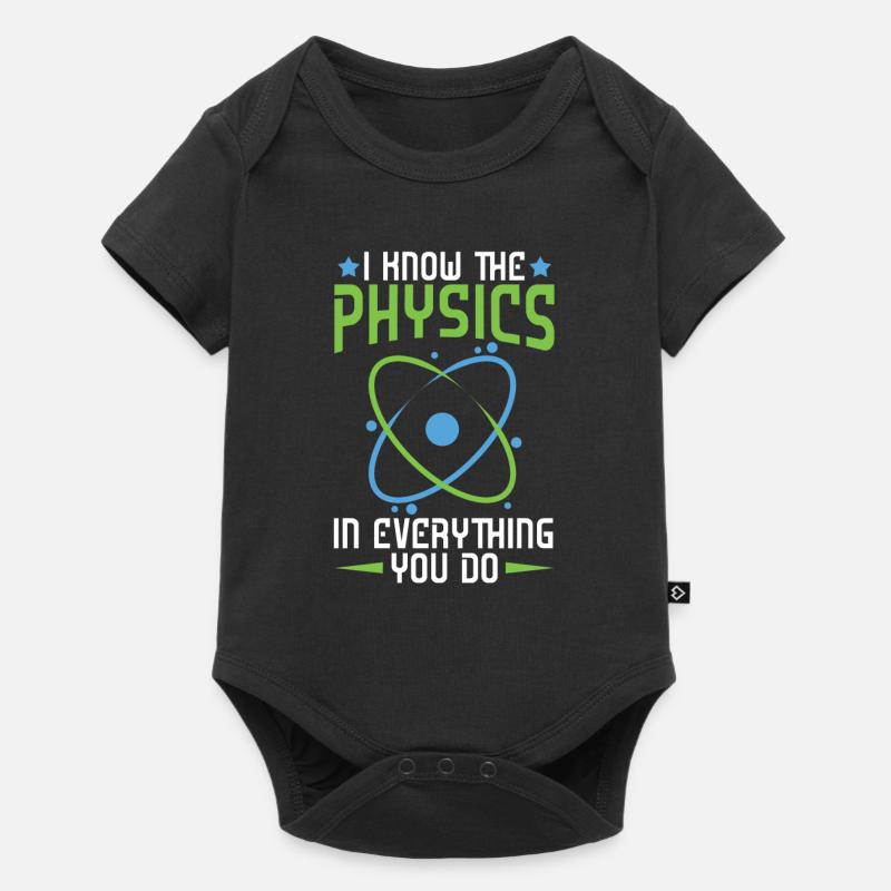 Physik Phyiker Angewandte Physik - Baby Premium Kurzarmbody - Schwarz