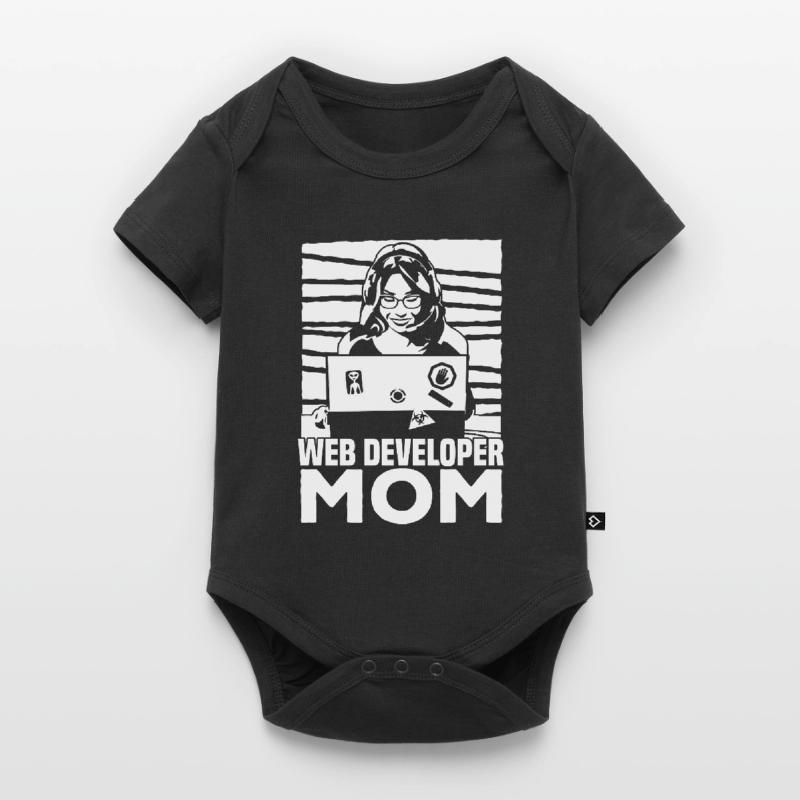 Web Developer Web Developer Web Developer Baby Premium short-sleeve bodysuit