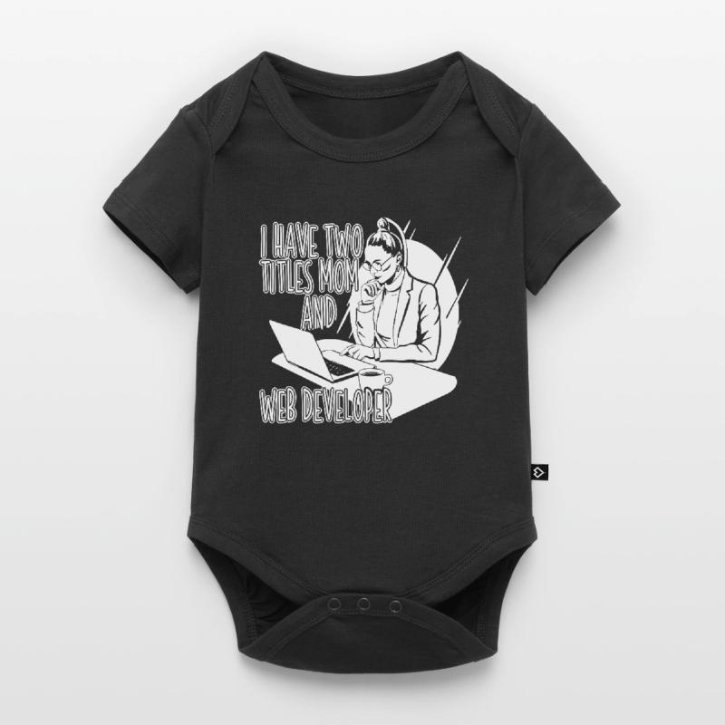 Web Developer Web Developer Web Developer Baby Premium short-sleeve bodysuit