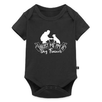 Dog Trainer Dog Trainer - Baby Premium short-sleeve bodysuit - black - Front