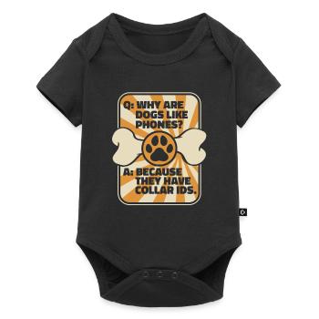 Dog trainer Dog trainer - Baby Premium short-sleeve bodysuit - black - Front