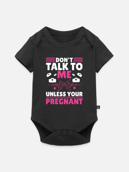 Hebamme Zukünftige Hebamme - Baby Premium Kurzarmbody - Schwarz