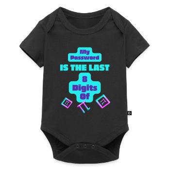 My Password Is The Last 8 Digits Of Pi - Baby Premium short-sleeve bodysuit - black - Front